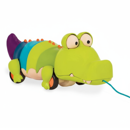 Waggle-a-long SNAPPITY SCOTT – krokodyl na sznurku / B.Toys BX1674Z