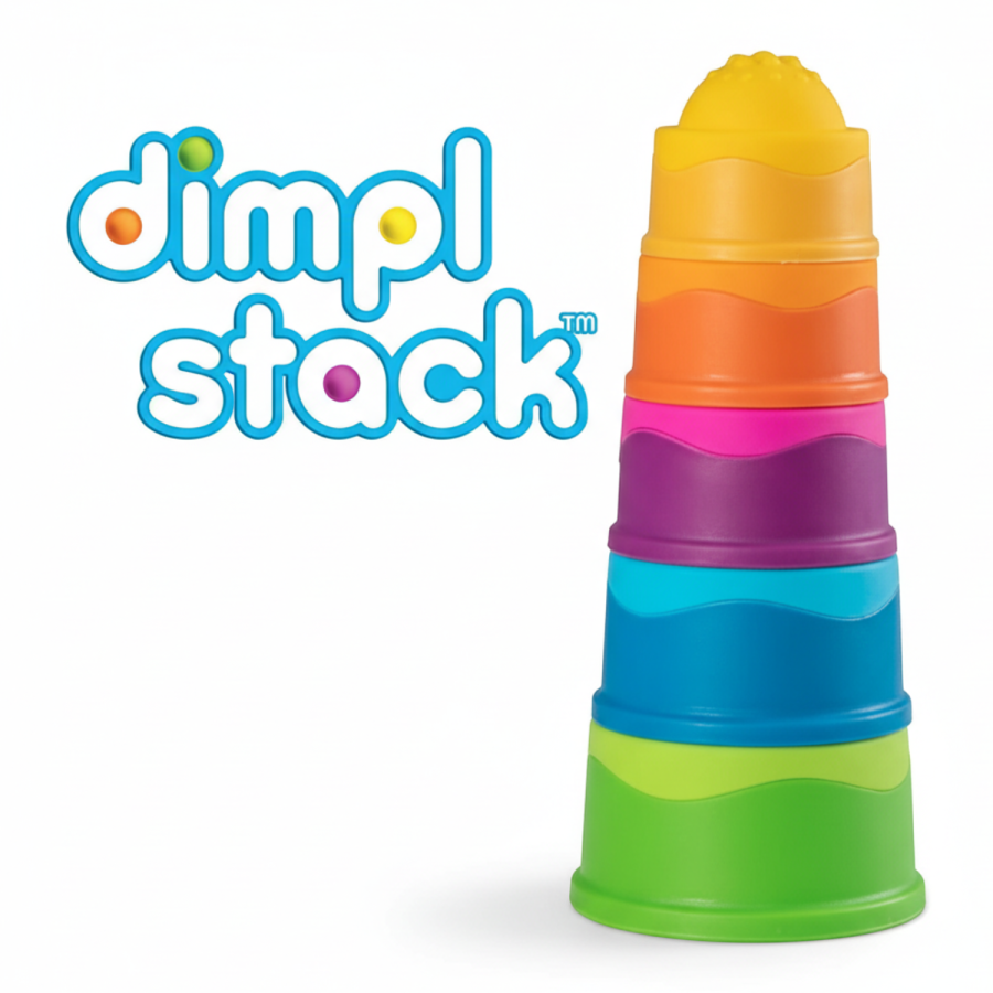 Bąbelki Dimpl Wieża / Fat Brain Toys