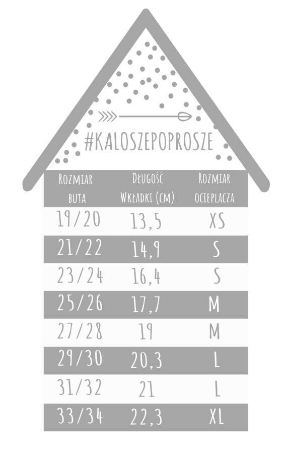 Ocieplacz polarowy karmelowy ROZMIARY / KaloszePoprosze