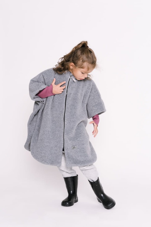 Ponczo samochodowe BASIC GREY / Patulove