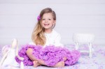 Spódnica Pettiskirt - Orchidea RÓŻNE ROZMIARY / Manufaktura Falbanek