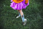 Spódnica Pettiskirt - Orchidea RÓŻNE ROZMIARY / Manufaktura Falbanek