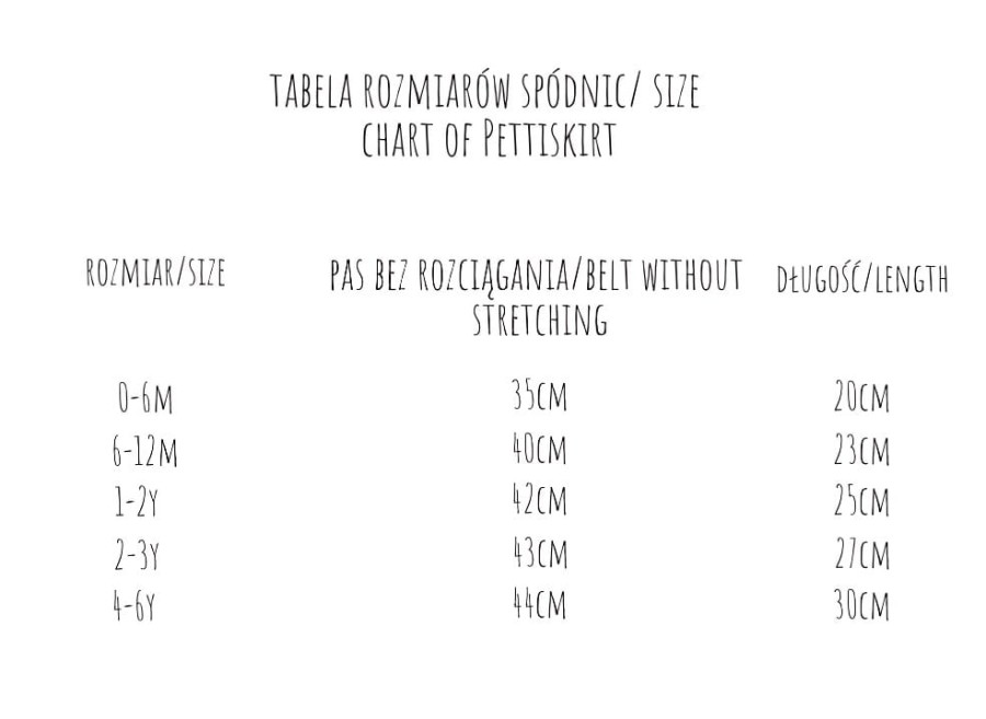 Spódnica Pettiskirt - wenecki róż RÓŻNE ROZMIARY / Manufaktura Falbanek