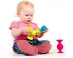Bobo Przyssawki. 3 Grzechotki. PipSquigz. / Fat Brain Toys