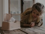 Pojemnik na chusteczki, Café latte Rabbit / FUNKYBOX