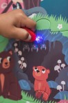 Świecące puzzle z mini-lampką UV Las 24 elementy 3+ / Janod