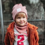 Zestaw czapka + komin BLUSH LINE różne rozmiary /UL&KA