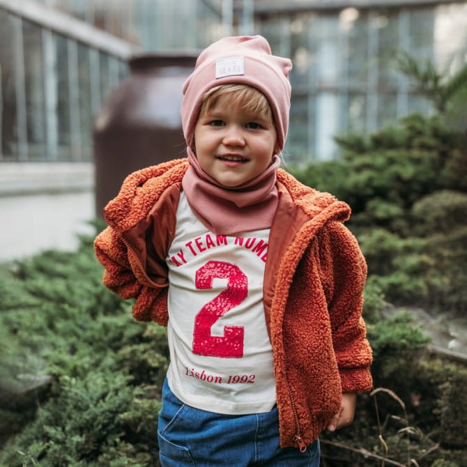 Zestaw czapka + komin BLUSH LINE różne rozmiary /UL&KA