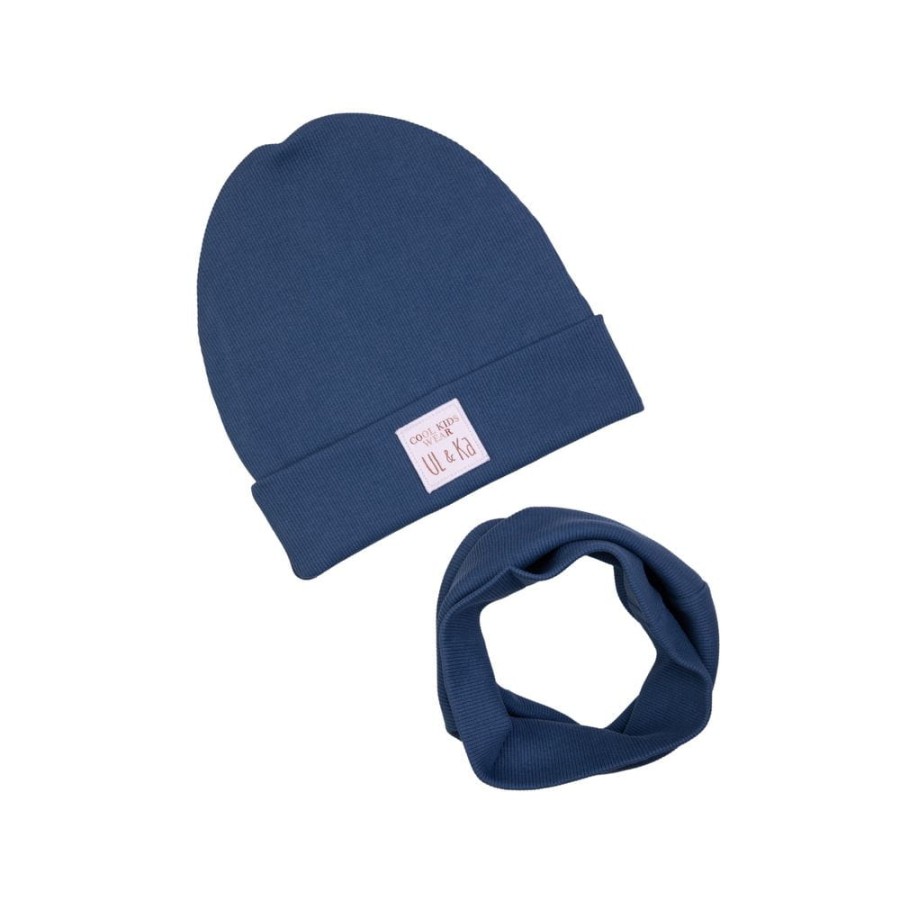 Zestaw czapka + komin COBALT różne rozmiary /UL&KA