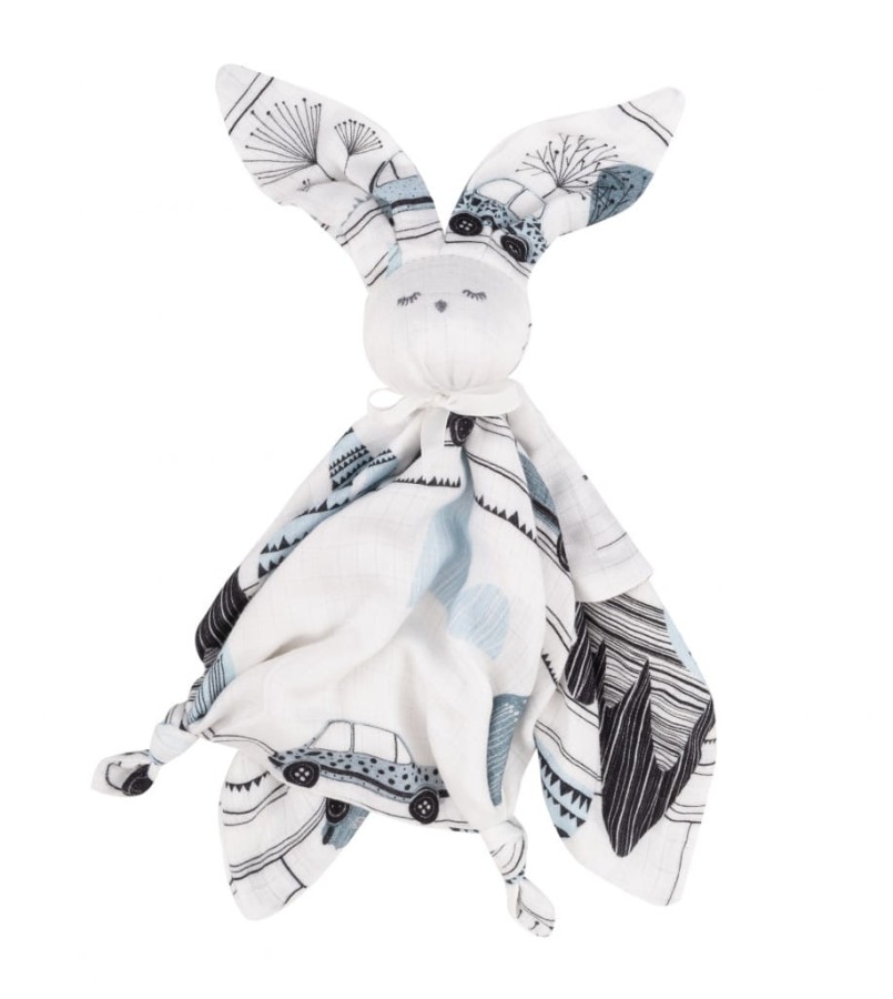 Bambusowy króliczek doudou Bambino Maluszek PREMIUM Samiboo