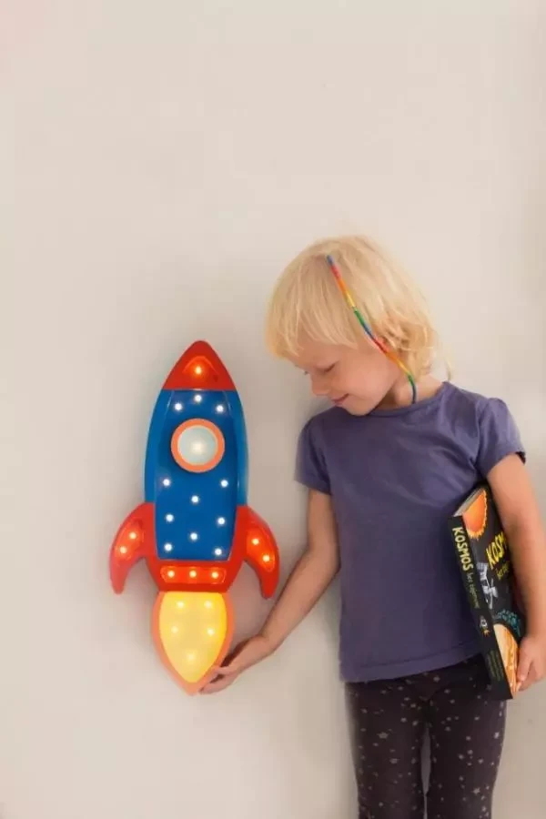 Lampa Little Lights Rakieta NAVY /Little Lights