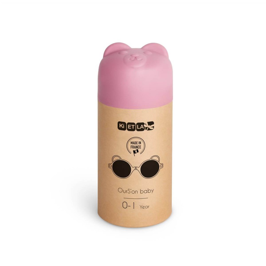 Okulary przeciwsłoneczne OURS'ON light pink, rozmiary / Kietla