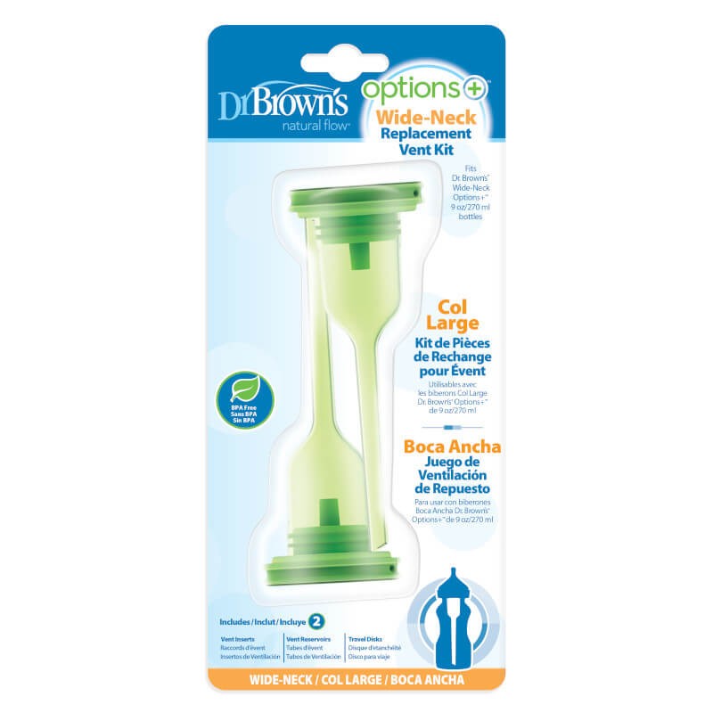 Komplet części zamiennych do butelki szeroką szyjką 270ml / Dr Brown's