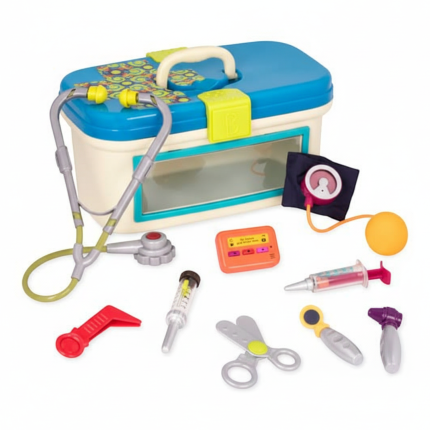 Walizeczka z zestawem akcesoriów lekarskich / B.Toys BX1110Z