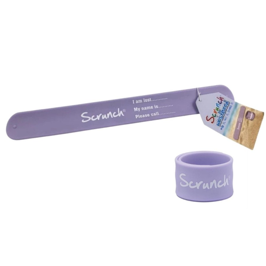 Opaska informacyjna Scrunch - Lila