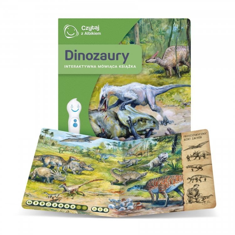 Książka Dinozaury /Albi