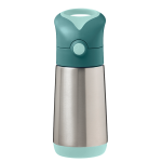 Termobutelka ze słomką EMERALD FOREST 350 ml / b.box