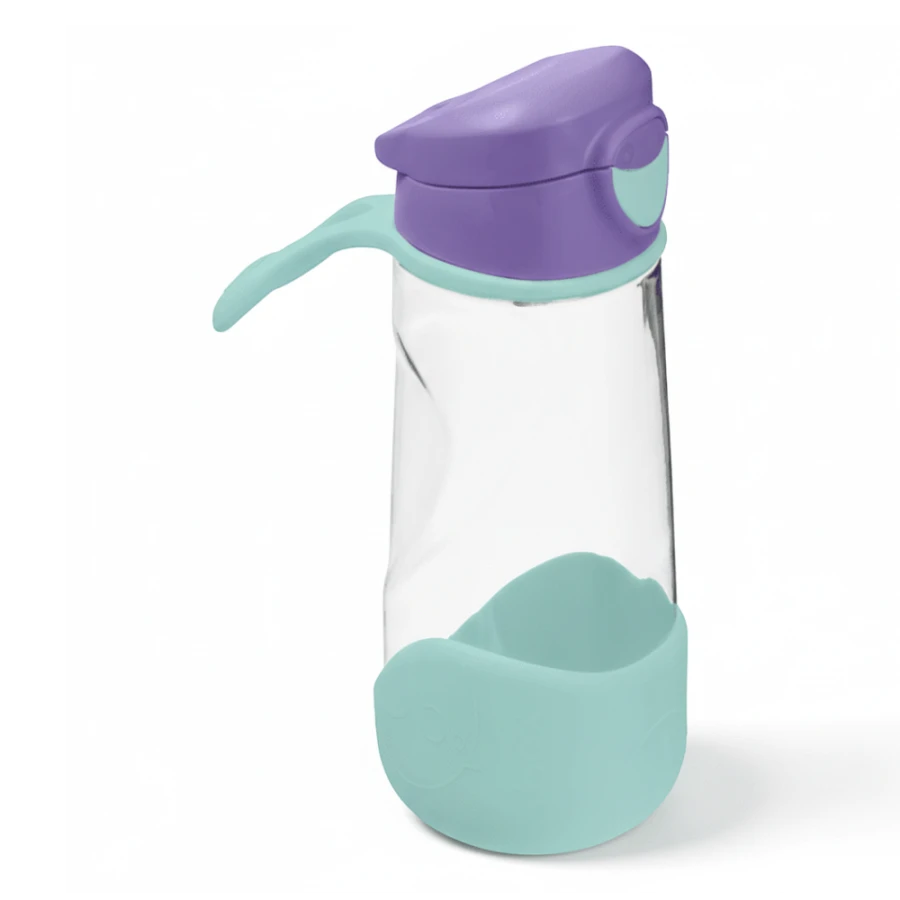 Sportowa butelka tritanowa 450ml - Lilac Pop / b.box