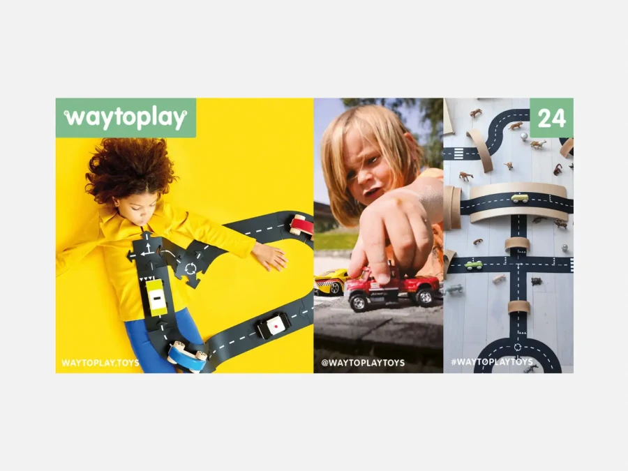 Gumowe tory do układania - Highway /WayToPlay