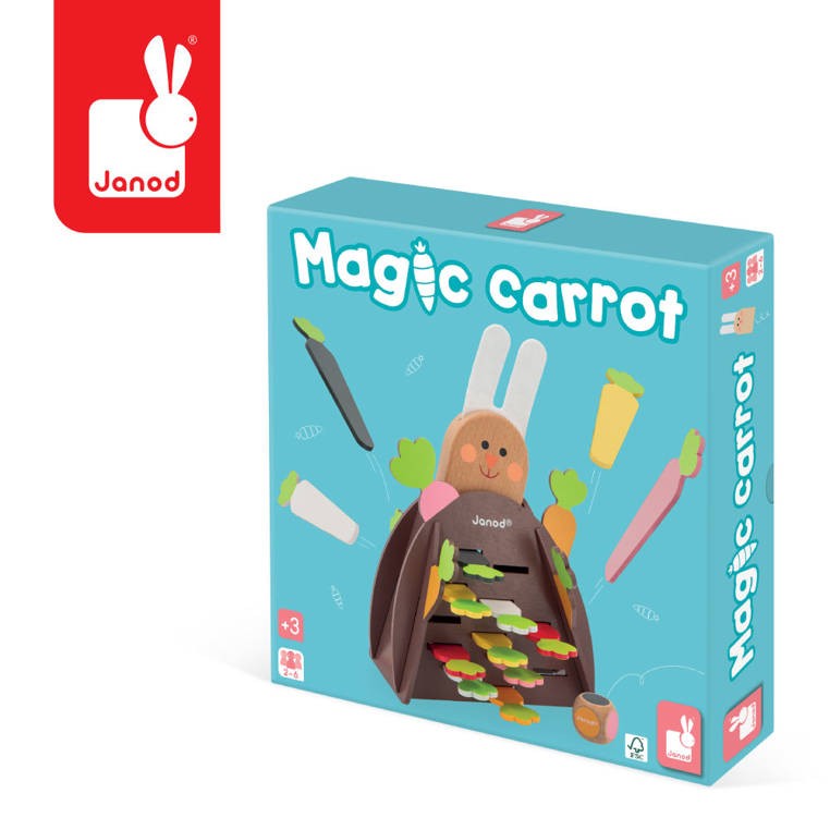 Gra strategiczna Magiczna marchewka 3+ / Janod