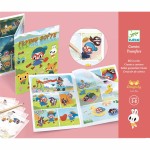 Zestaw kalkomanii - komiks LATAJĄCA SOFYE / Djeco