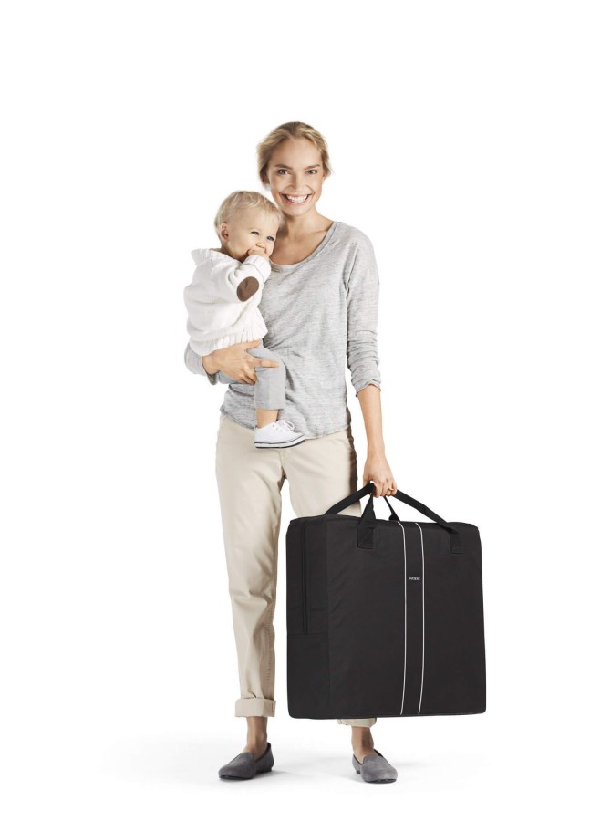 BABYBJORN - łóżeczko turystyczne LIGHT dark green