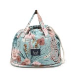 Organizer na pieluchy pikowany - Boho Palms - deep ocean / La Millou