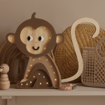 Lampa Little Lights Małpka JUNGLE BROWN / Little Lights