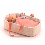 Materiałowy kosz różowy (kolekcja POMEA) / Djeco DJ07844