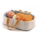 Materiałowy kosz w paski (kolekcja POMEA) / Djeco DJ07845