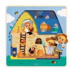 Puzzle dla najmłodszych, 3 plansze- gospodarstwo / Djeco DJ01482