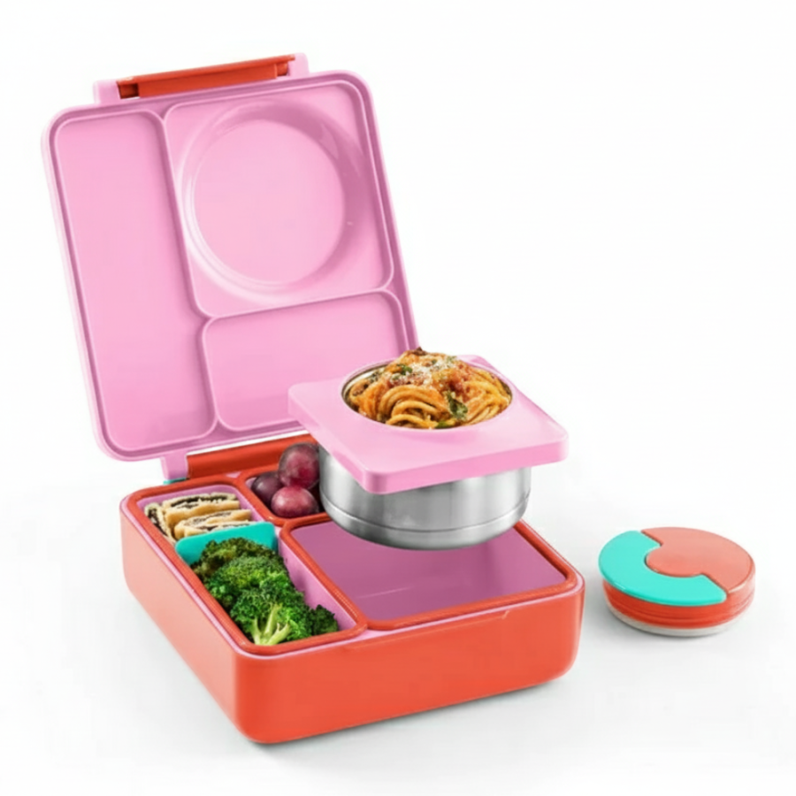OMIEBOX lunch box z termosem, Pink Berry / OMIE