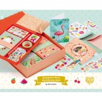 Kuferek z zestawem papierniczym MARIE / Djeco DD03503