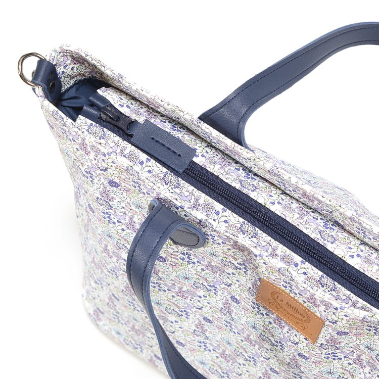 Torba dla mamy M - FEERIA PREMIUM ZIP - LAVENDER DREAM / La Millou