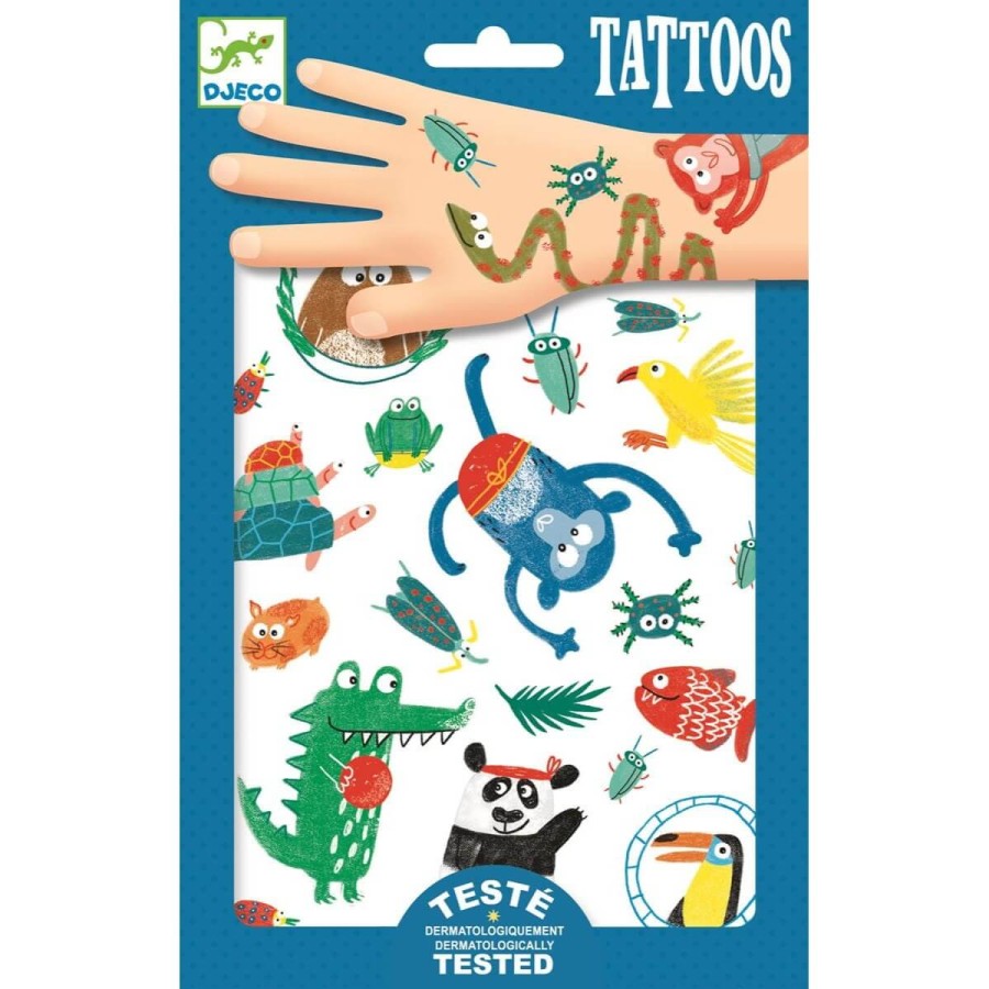 Tatuaże Zwierzaczki / Djeco DJ09576
