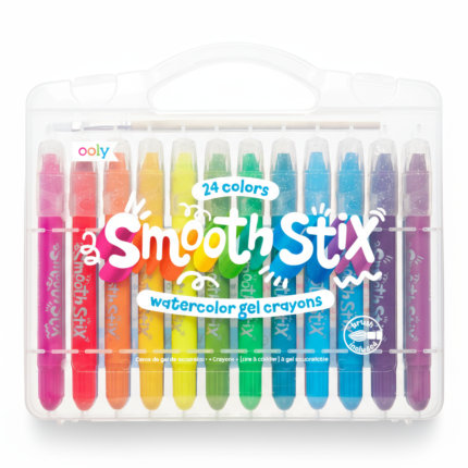 Żelowe Kredki Akwarelowe Smooth Stix 24 szt. / Ooly 133-091