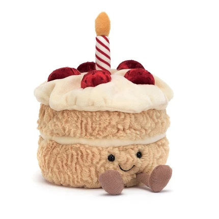 Amuseable Birthday Cake, tort 16 cm/ Jellycat A2BC
