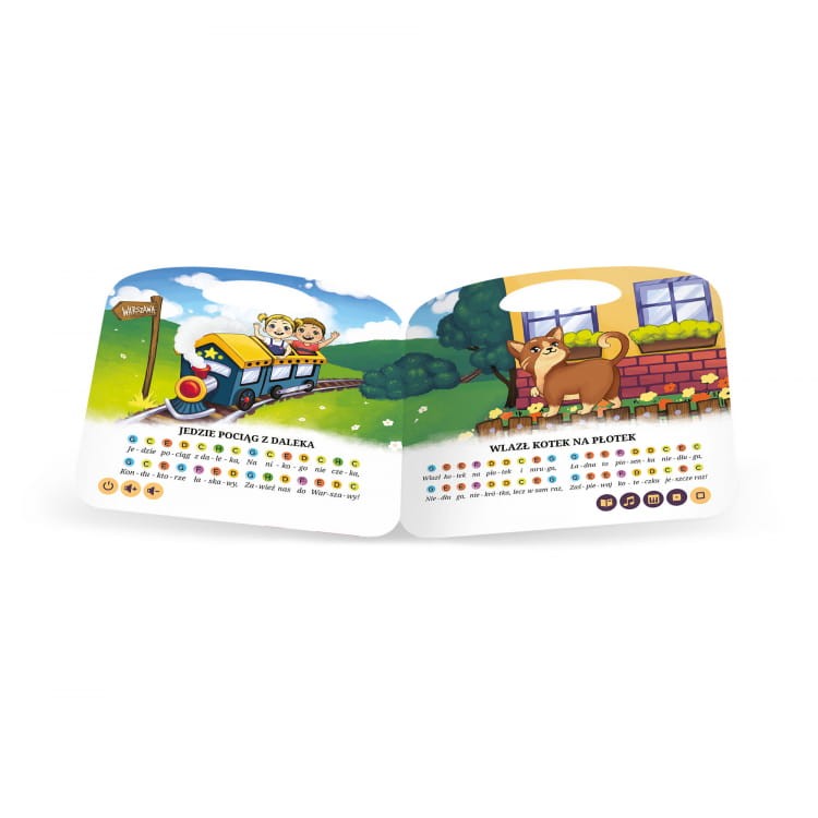 Mini książka Piosenki dla dzieci / Czytaj z Albikiem