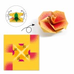 Origami TROPIKI (neonowe) / Djeco DJ08754