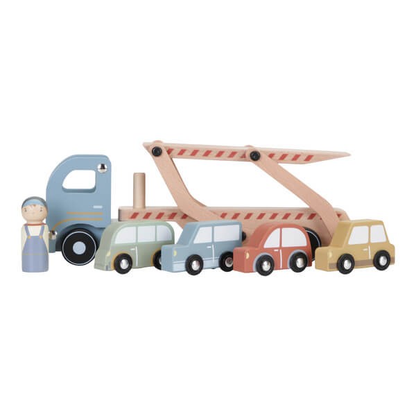 Laweta z autami FSC / Little Dutch LD7095