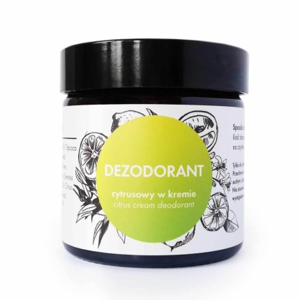 Dezodorant w kremie - cytrusowy, 60ml / Lullalove
