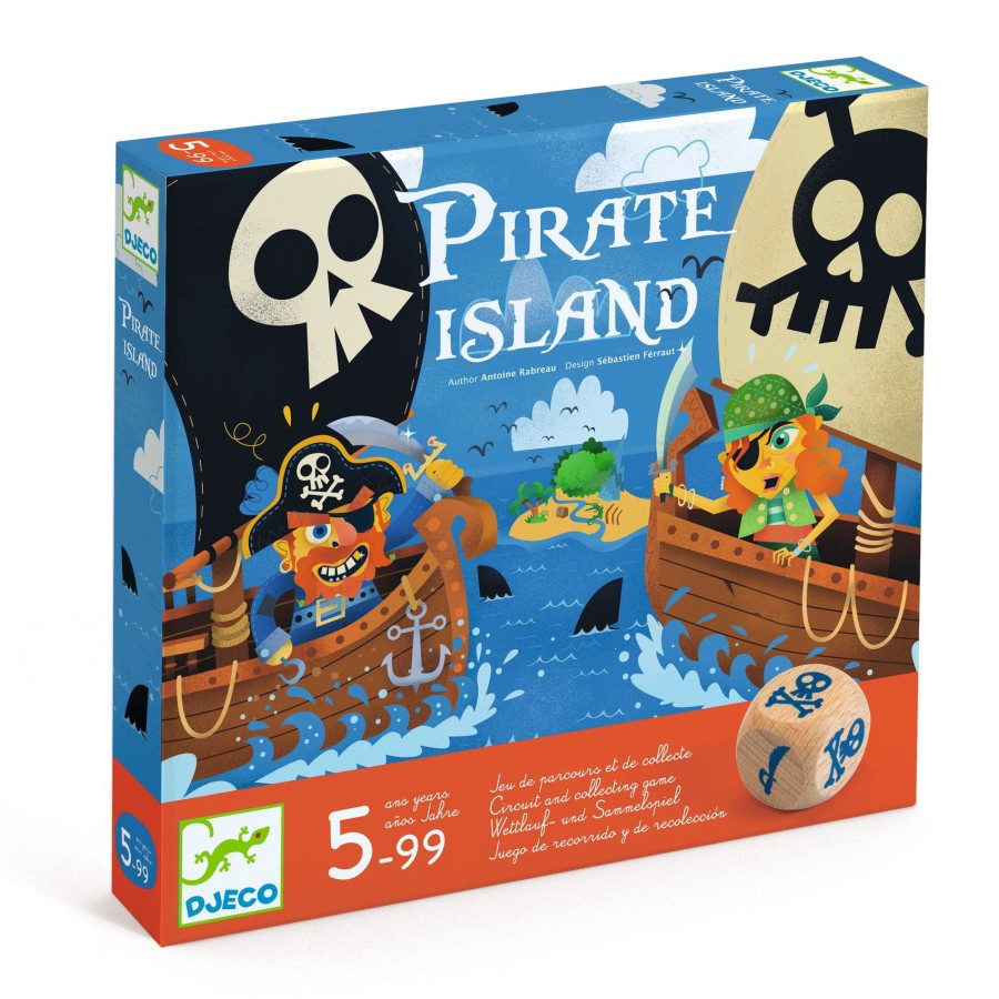 Gra planszowa WYSPA PIRATÓW / Djeco DJ08595
