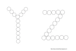 Duże Flamastry Kropkowe - Metaliczny Blask / Do a dot Art