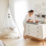 Przewijak MATTY™, Pearl grey / LEANDER
