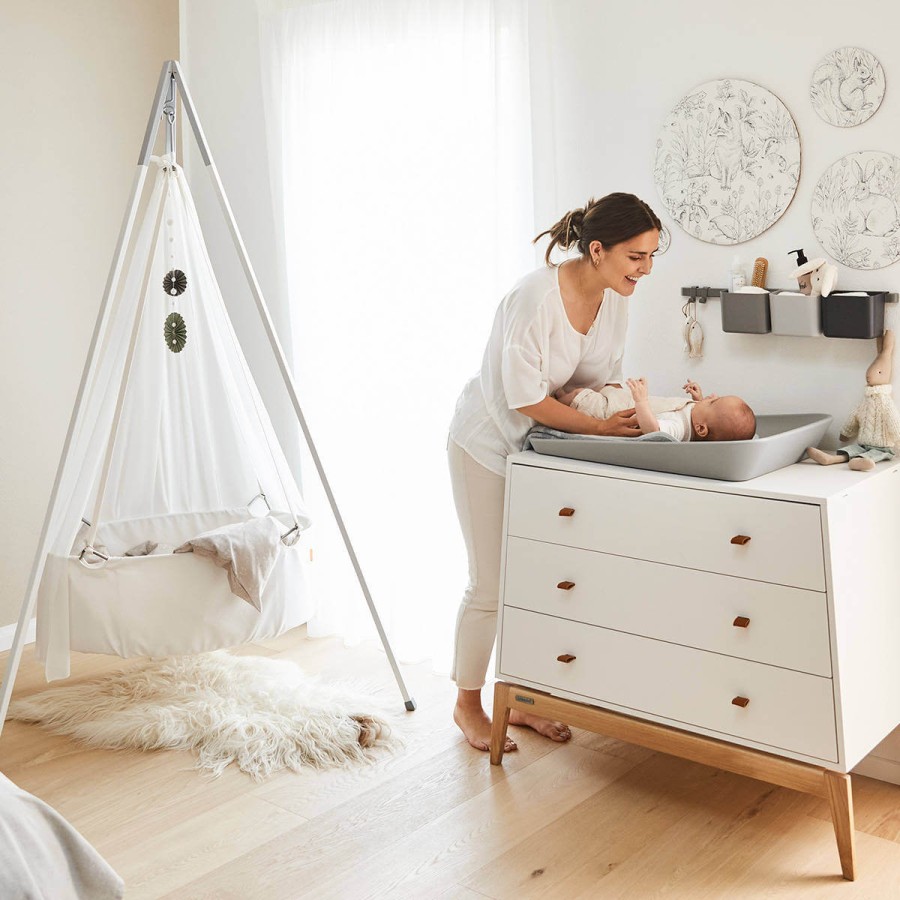 Przewijak MATTY™, Pearl grey / LEANDER