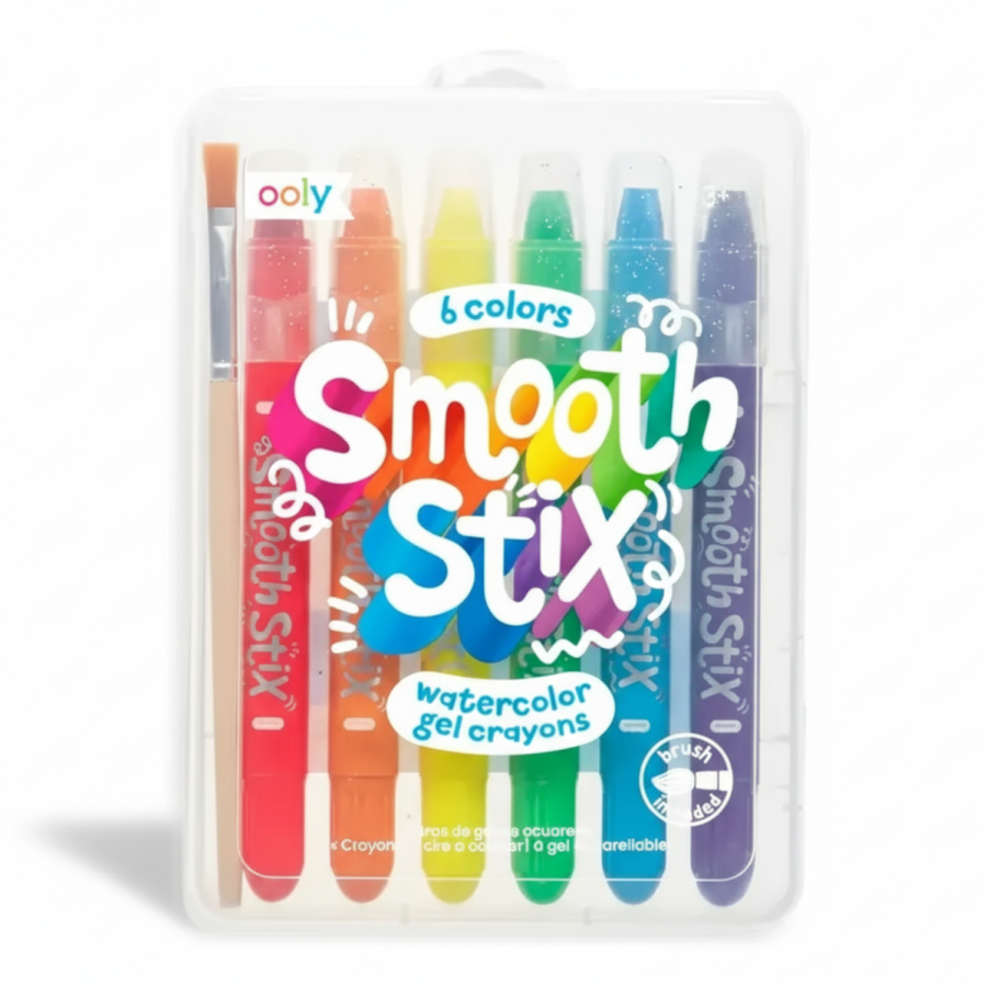 Kredki Żelowe Akwarelowe, Smooth Stix / Ooly
