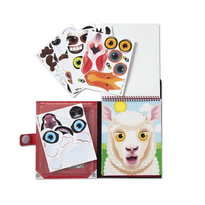 Naklejki Stwórz twarz - Farma / Melissa & Doug
