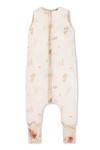 Dwustronny śpiworek z nóżkami Bohemian Sand - Bohemian Botanic / Sleepee