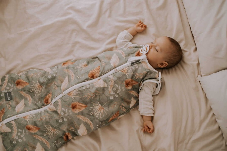 Śpiworek do spania Grow Up Bohemian Green 0-2 lata / Sleepee