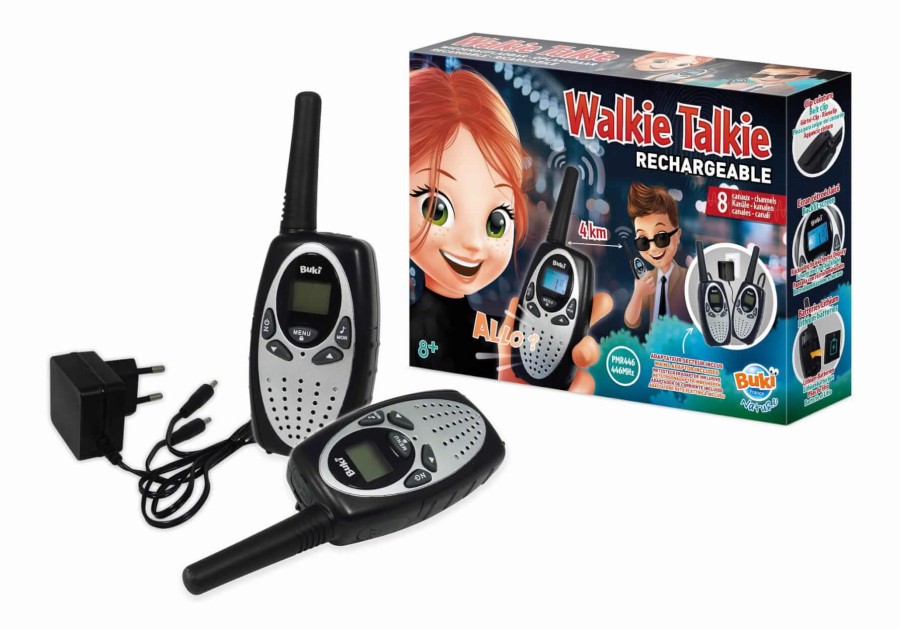 WALKIE-TALKIE z akumulatorem - zasięg 4 km / Buki TW02